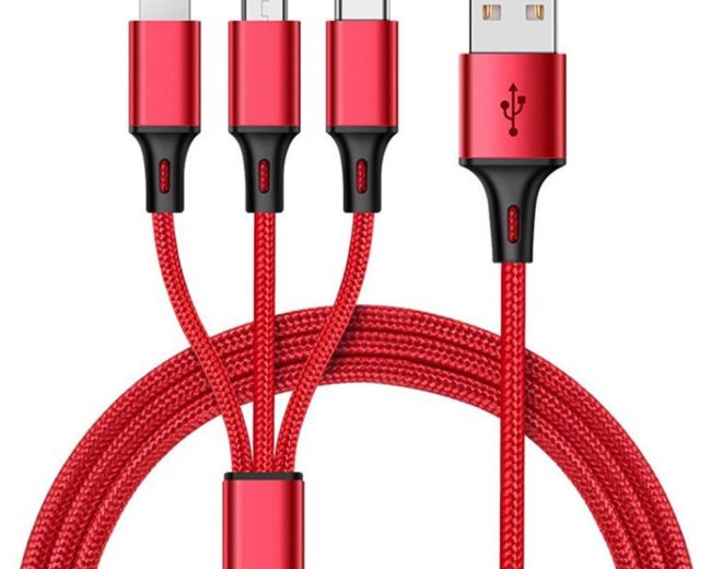 Excellent 3in1 USB Fast Cable (2.4A)