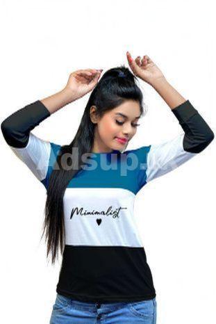 Minimal Ladies Women Girls Tshirt