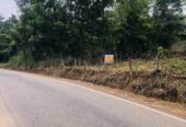 Land for sale padukka in face to main road