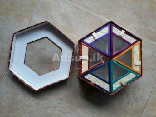 Food Container / Reed Pack Hexagon
