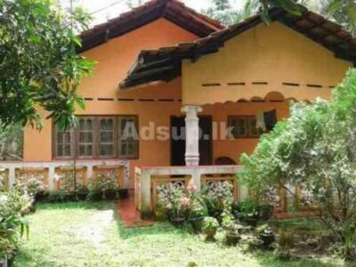 Land With House for Sale Agrahera Weerakatiya