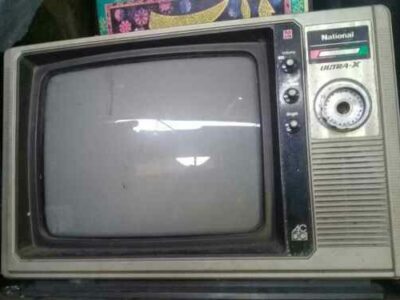 National black and white TV for sale