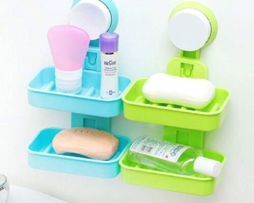 Double Soap Box | Layer + Bathroom Holder