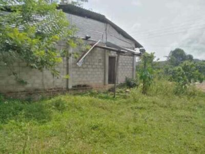 Land for Sale in Nittambuwa – Half Finished House