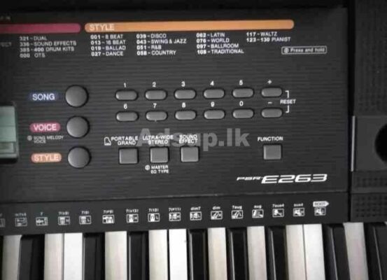Keyboard PSR E263