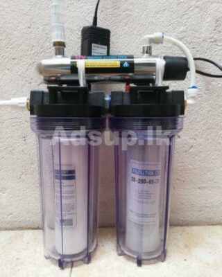 Drinking Water Filter Inline System with UV