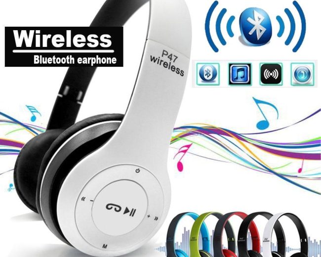 P47 Bluetooth 4.2 Headphones Stereo Headset