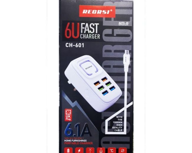 RECRSI 6USB 6A Fast Charger