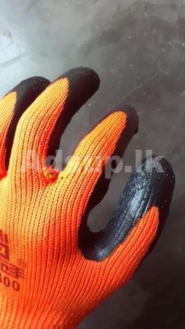 Heavy Rubber Coated Gloves