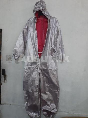 PPE covid coverall and Gaum