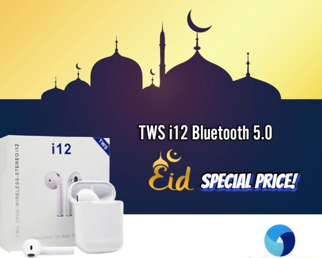 Eid Special TWS i12 Bluetooth 5.0