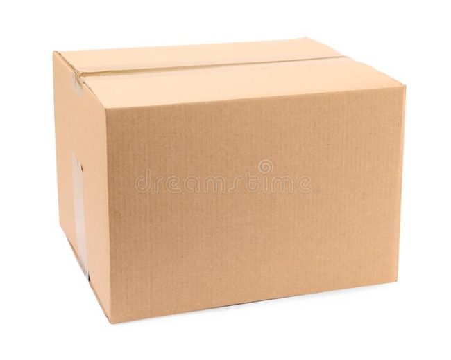Box cardboard 3ply