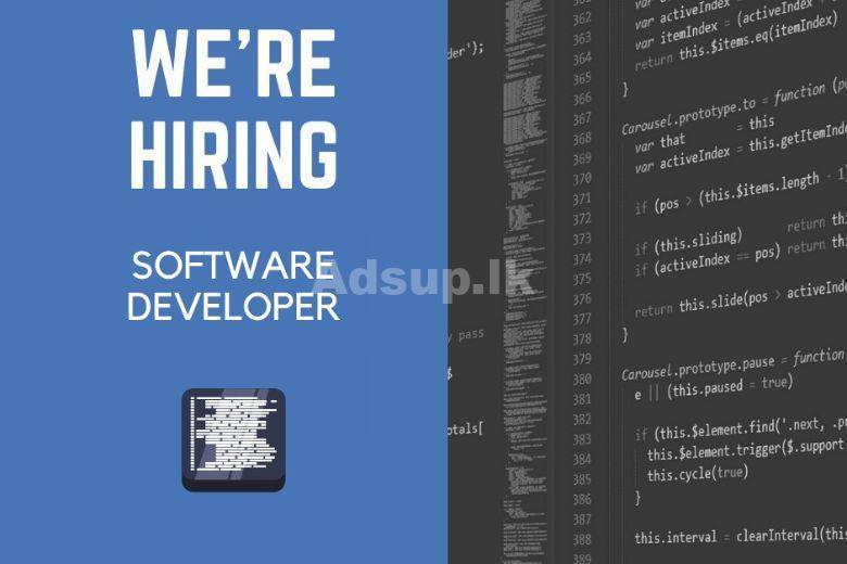 We are hiring now Software Developer