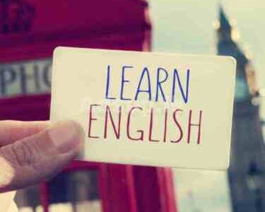 text-learn-english-signboard-big-ben-backgr-hand-man-holding-written-red-telephone-booth-51039686