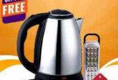 LED Hand Lamp & Stainless Steel Electric Kettle