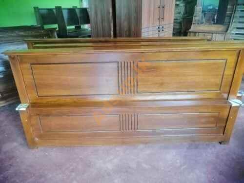 Teak Single 6*3 Box Bed with double layer Mett