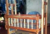 Thottil New Wooden Baby Cradle / Baby Cot