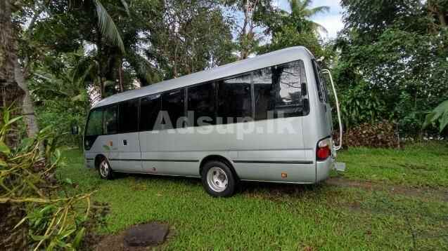 Bus for hire – Toyota coaster with full AC