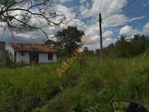 Land for sale Anamaduwa with House