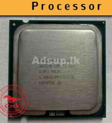 Intel Core2 Duo Processor E8400 6M Cache, 3.00 GHz