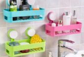 Bathroom Kitchen Plastic Storage Wall Mounted Shelves