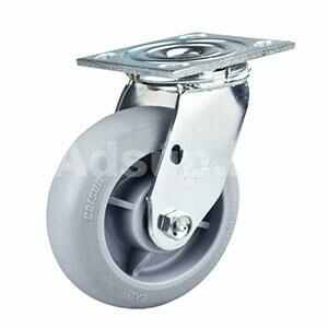 6inches-Heavy-Duty-Swivel-Caster-with-Round-TPR-Wheel