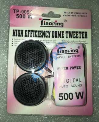 High Efficiency Dome Tweeter